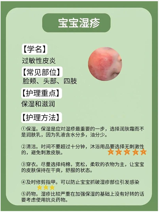 寶寶濕疹怎么辦？